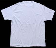 画像3: 90s Harrods マーチングバンド コットンTシャツ 白 XL (3)