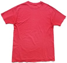 画像3: 80s USA製 Hanes VCC Four Seasons Cycling 牛 イラスト コットンTシャツ 赤 フェード XL (3)