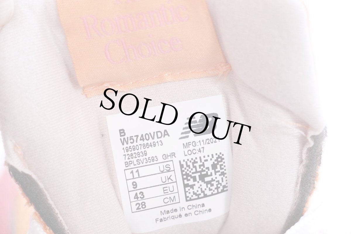 画像5: NEW BALANCEニューバランス 57/40 Valentine's Day W5740VDA The Romantic Choice スニーカー ピンク 11/28cm★バレンタイン限定 (5)