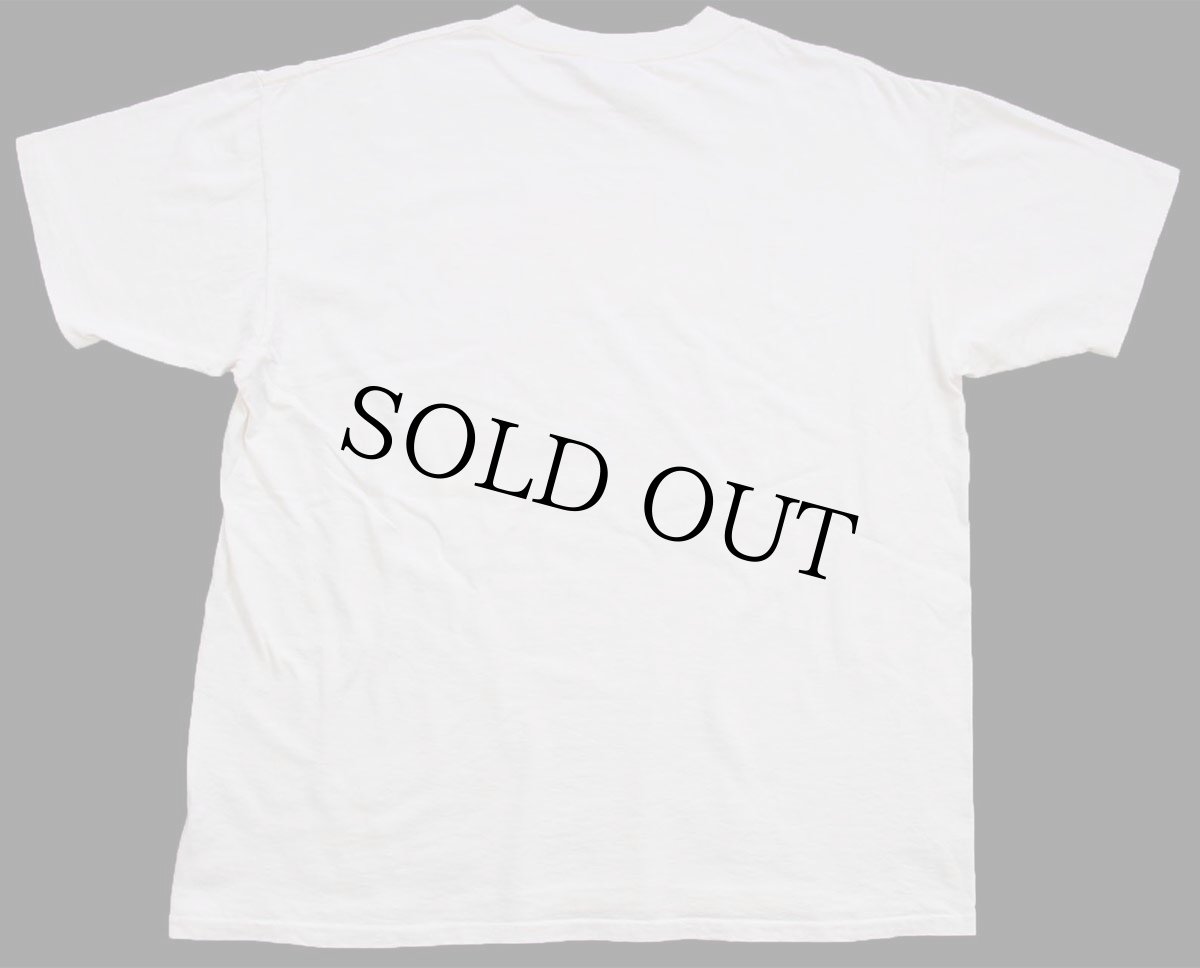 画像3: 90s USA製 MY HEART IS IN ALASKA アニマル ハート ツリー フラワー アート コットンTシャツ 生成り XL (3)