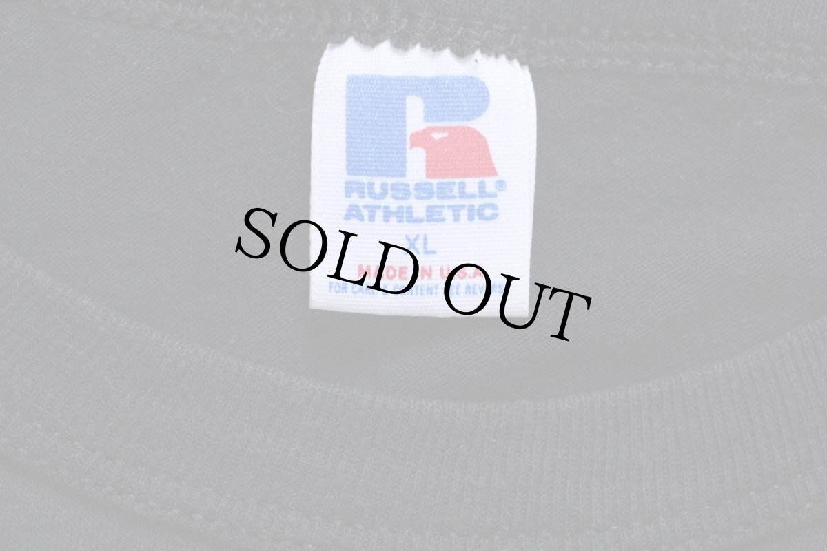 画像5: 80s USA製 RUSSELLラッセル THE cageteen center BOXING Tシャツ 黒 XL (5)