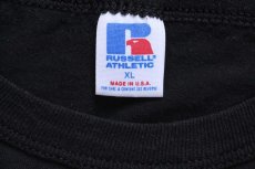 画像5: 80s USA製 RUSSELLラッセル THE cageteen center BOXING Tシャツ 黒 XL (5)