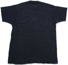 画像3: 90s カナダ製 350 ANS MONTREAL fete アート コットンTシャツ 黒 フェード XL (3)