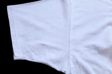 画像6: 90s USA製 Hanes T2 バスケットボール 84 ナンバリング 両面プリント コットンTシャツ 白 XL (6)