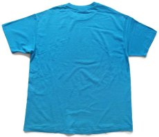 画像3: 90s USA製 Hanes Gila County Courthouse, Globe, Arizona, 1906 Tシャツ 青 XL (3)