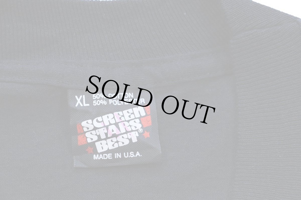 画像5: 90s USA製 I had a Whirl Whip in Stanley North Dakota ソフトクリーム 蛍光プリント Tシャツ 黒 XL (5)