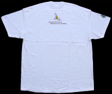 画像3: デッドストック★00s STARBUCKS COFFEE スターバックス コーヒー ロゴ 両面プリント コットンTシャツ 白 XL★A (3)