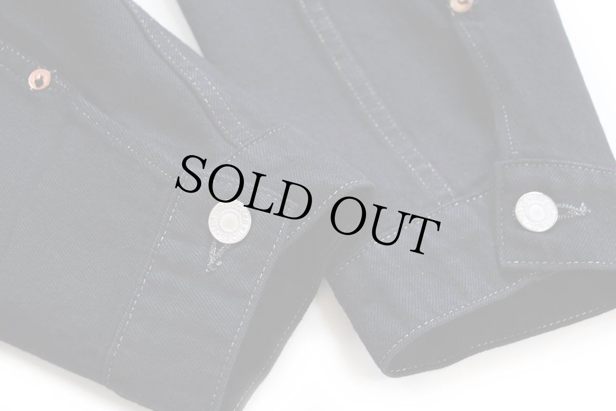 画像8: 新品★LVC LEVI'S VINTAGE CLOTHING リーバイス 506XX 1936 TYPE I 後染め ブラック デニムジャケット 42★1st (8)