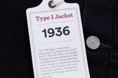 画像9: 新品★LVC LEVI'S VINTAGE CLOTHING リーバイス 506XX 1936 TYPE I 後染め ブラック デニムジャケット 42★1st (9)