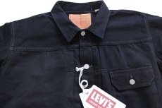 画像4: 新品★LVC LEVI'S VINTAGE CLOTHING リーバイス 506XX 1936 TYPE I 後染め ブラック デニムジャケット 42★1st (4)