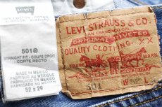 画像6: メキシコ製 Levi'sリーバイス 501 ダメージ デニムパンツ w52 L29★SDP3210 特大 (6)