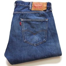画像1: メキシコ製 Levi'sリーバイス 501 ペンキ飛び&ダメージ デニムパンツ ヒゲ w38 L30★SDP3354 (1)