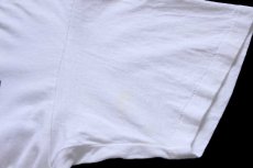 画像6: 90s USA製 Hog Wild over Chiles ピッグ トウガラシ アート コットンTシャツ 白 L (6)