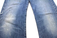 画像7: ポーランド製 Levi'sリーバイス 501 ペンキ飛び デニムパンツ ヒゲ w36 L34★SDP3288 ユーロ (7)