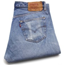 画像1: 00s トルコ製 Levi'sリーバイス 501 デニムパンツ ヒゲ w36 L32★SDP3290 ユーロ (1)