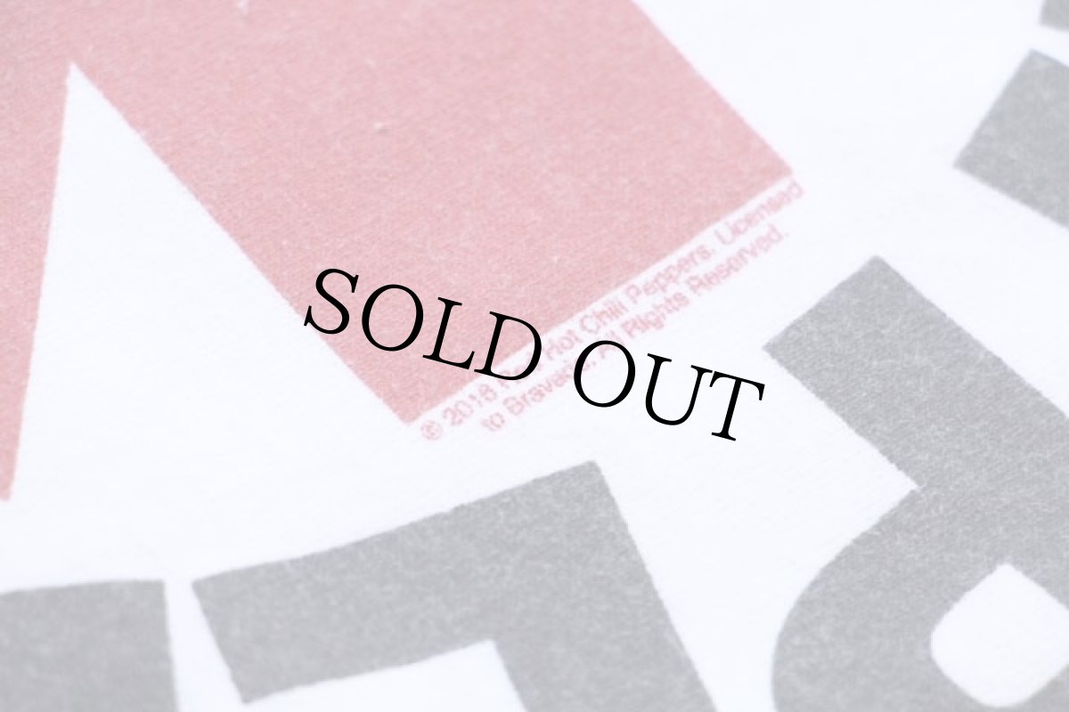 画像5: RED HOT CHILI PEPPERS レッドホットチリペッパーズ コットン バンド リンガーTシャツ 白×黒 L (5)