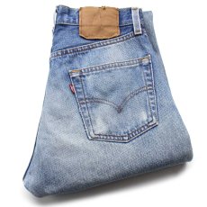 画像1: 00s USA製 Levi'sリーバイス 501 デニムパンツ w28★SDP3297 (1)
