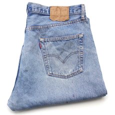 画像1: 90s ギリシャ製 Levi'sリーバイス 501 デニムパンツ w40★SDP3372 ユーロ (1)