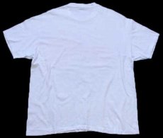画像3: 90s Hanes Warner Bros LOONEY TUNES タズマニアンデビル 星条旗 USAオリンピック オールオーバープリント コットンTシャツ 白 XL (3)
