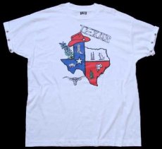 画像2: 90s USA製 TEXAS LINE DANCERS 両面プリント スタッズ カスタム Tシャツ 白 XL (2)