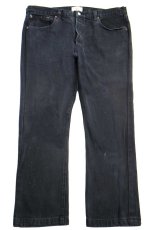 画像2: Levi'sリーバイス 501 後染め ブラック デニムパンツ カスタム w38★SDP3046 (2)