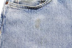 画像8: ポーランド製 Levi'sリーバイス 501 S SKINNY カットオフ ストレッチ デニムパンツ w34★SDP3329 ユーロ (8)