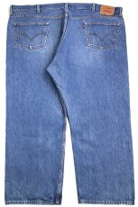 画像3: メキシコ製 Levi'sリーバイス 501 ダメージ デニムパンツ w52 L29★SDP3210 特大 (3)
