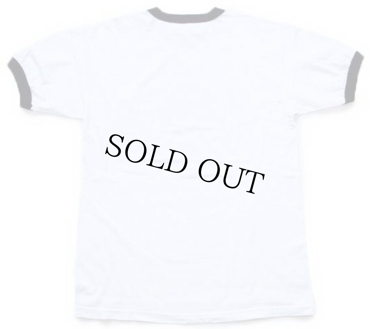 画像3: RED HOT CHILI PEPPERS レッドホットチリペッパーズ コットン バンド リンガーTシャツ 白×黒 L (3)