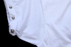 画像6: 90s USA製 TEXAS LINE DANCERS 両面プリント スタッズ カスタム Tシャツ 白 XL (6)