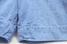 画像7: 90s DOCKERSドッカーズ ツータック コットン シャンブレー ショートパンツ w38★A Levi'sリーバイス ショーツ (7)
