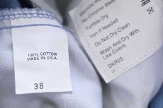 画像4: 90s USA製 DOCKERSドッカーズ ツータック コットン シャンブレー ショートパンツ w38★C Levi'sリーバイス ショーツ (4)