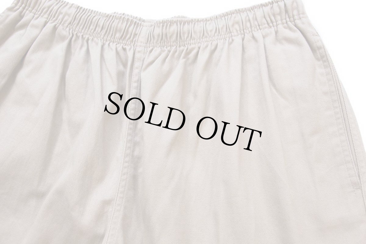 画像3: 90s USA製 LANDS'ENDランズエンド コットン ショートパンツ カーキ L★ショーツ (3)