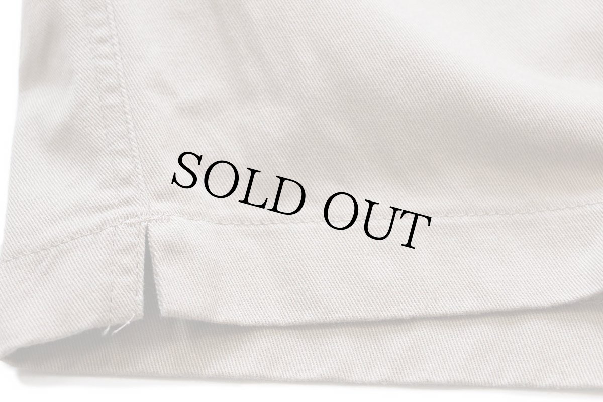 画像6: 90s USA製 LANDS'ENDランズエンド コットン ショートパンツ カーキ L★ショーツ (6)