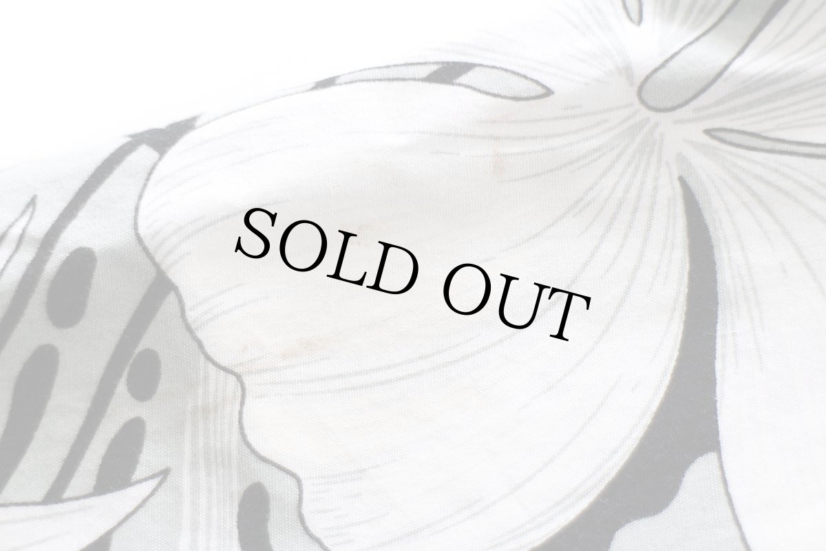 画像8: ハワイ製 PACIFIC LEGEND ハイビスカス柄 オープンカラー コットン アロハシャツ 2XL★特大 (8)