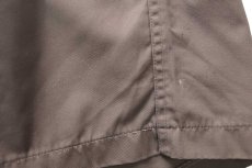画像7: 00s イタリア軍 ツータック コットンツイル グルカショーツ ショートパンツ グレーブラウン 1★A (7)