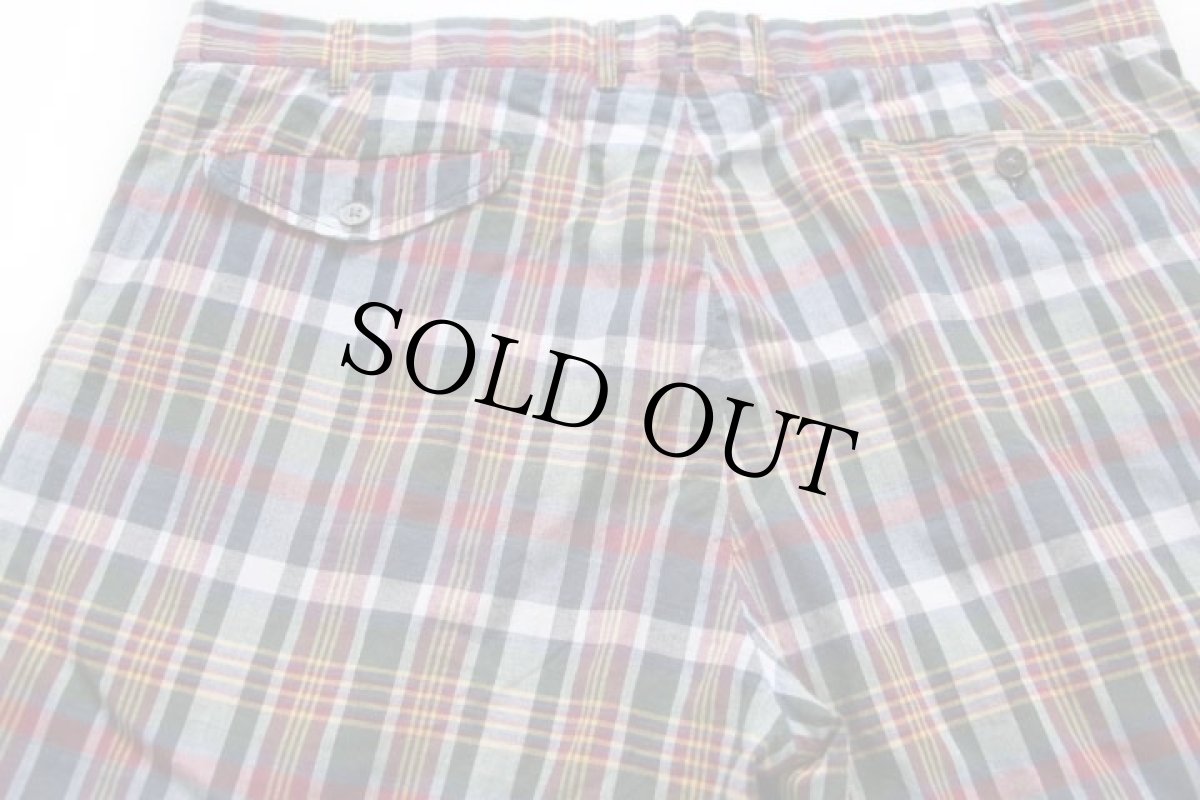 画像4: 00s ポロ ラルフローレン India Madras マドラスチェック コットン ショートパンツ 38★ショーツ (4)