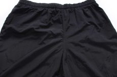 画像3: デッドストック★00s 米軍 U.S.ARMY ロゴ PFU トレーニング ナイロン ショートパンツ 黒 XXL★特大 ショーツ (3)