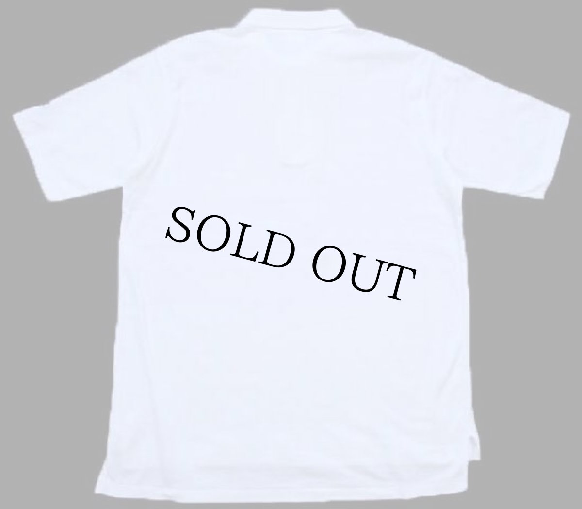 画像2: 90s USA製 Championチャンピオン 無地 鹿の子 ポロシャツ 白 (2)