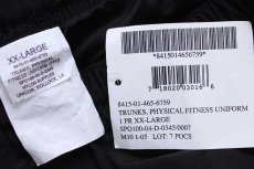 画像4: デッドストック★00s 米軍 U.S.ARMY ロゴ PFU トレーニング ナイロン ショートパンツ 黒 XXL★特大 ショーツ (4)