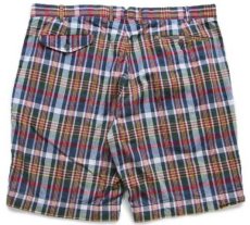 画像2: 00s ポロ ラルフローレン India Madras マドラスチェック コットン ショートパンツ 38★ショーツ (2)