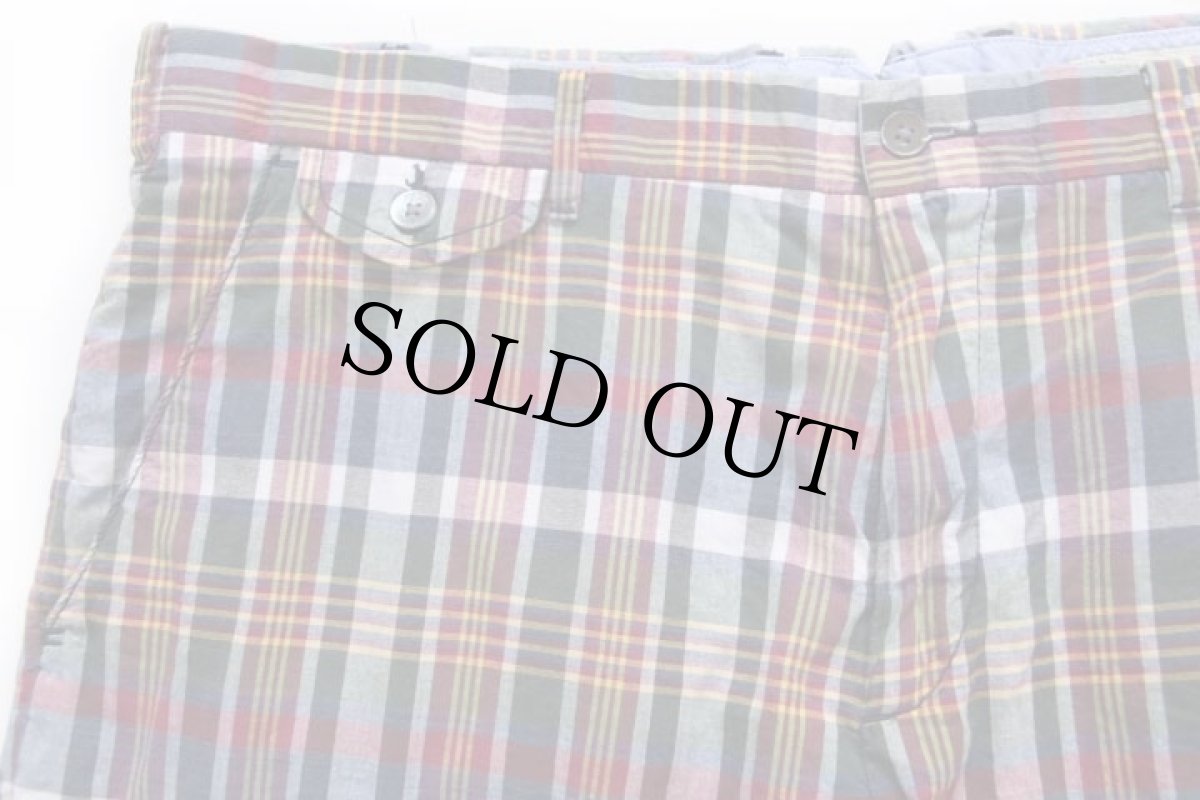 画像3: 00s ポロ ラルフローレン India Madras マドラスチェック コットン ショートパンツ 38★ショーツ (3)