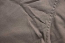 画像6: 00s イタリア軍 ツータック コットンツイル グルカショーツ ショートパンツ グレーブラウン 1★A (6)
