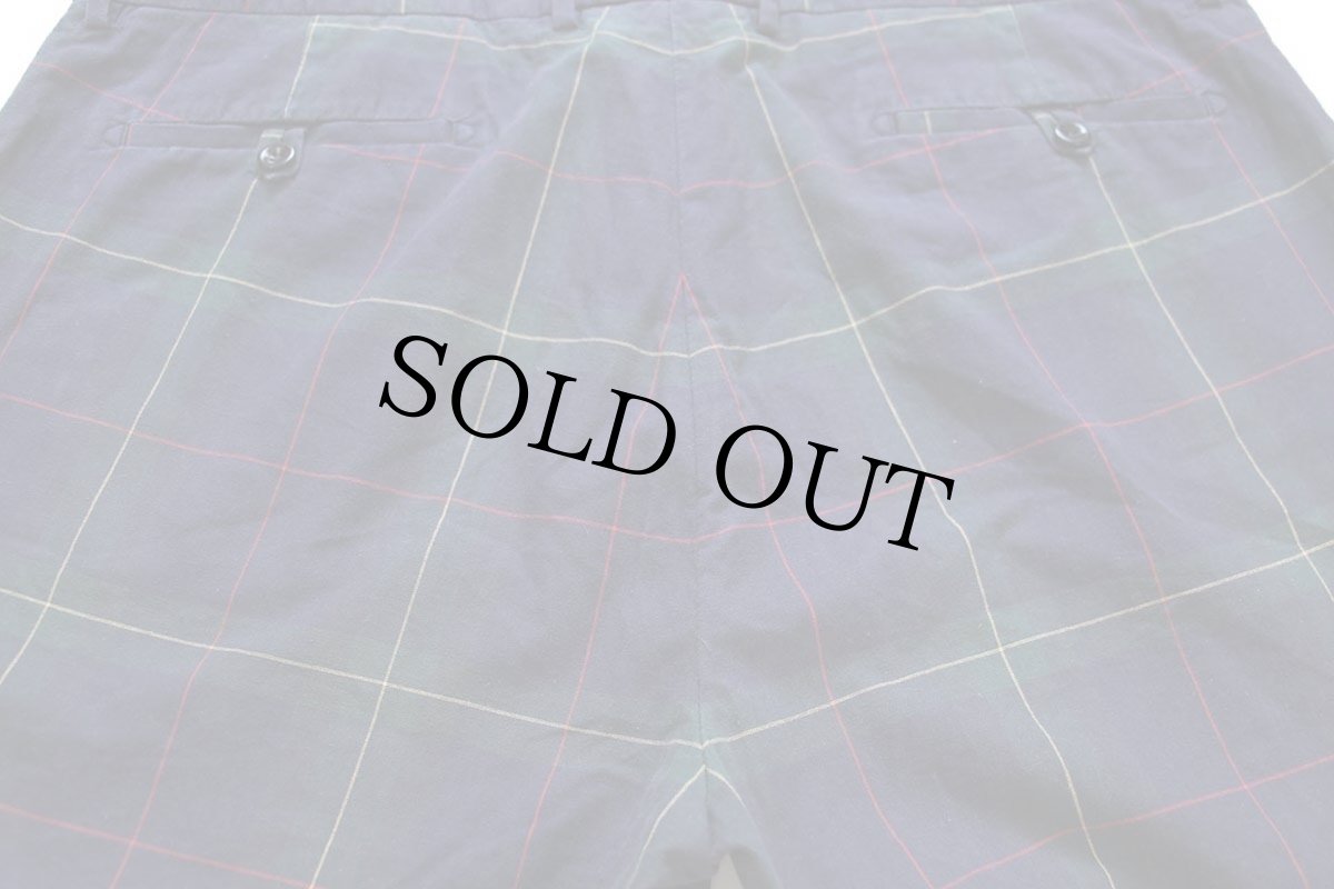 画像4: 00s ポロ ラルフローレン タータンチェック コットン ショートパンツ 38★ショーツ (4)