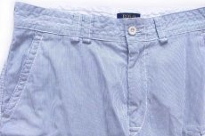 画像3: ポロ ラルフローレン ストライプ コットン カーゴ ショートパンツ 34★ショーツ (3)