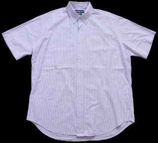 00s patagoniaパタゴニア チェック 半袖 シアサッカーシャツ M