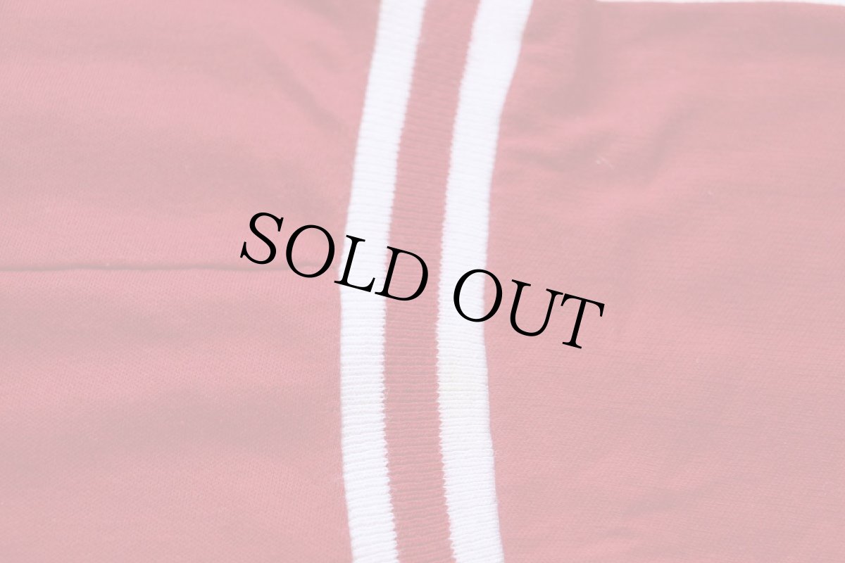 画像6: 70s USA製 ARTEX OKLAHOMA FOOTBALL SOONERS アメフト コットン フットボールTシャツ 濃赤 (6)