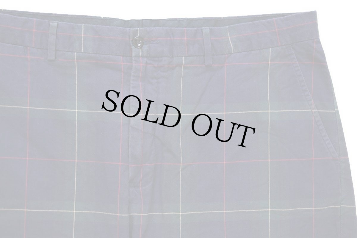 画像3: 00s ポロ ラルフローレン タータンチェック コットン ショートパンツ 38★ショーツ (3)