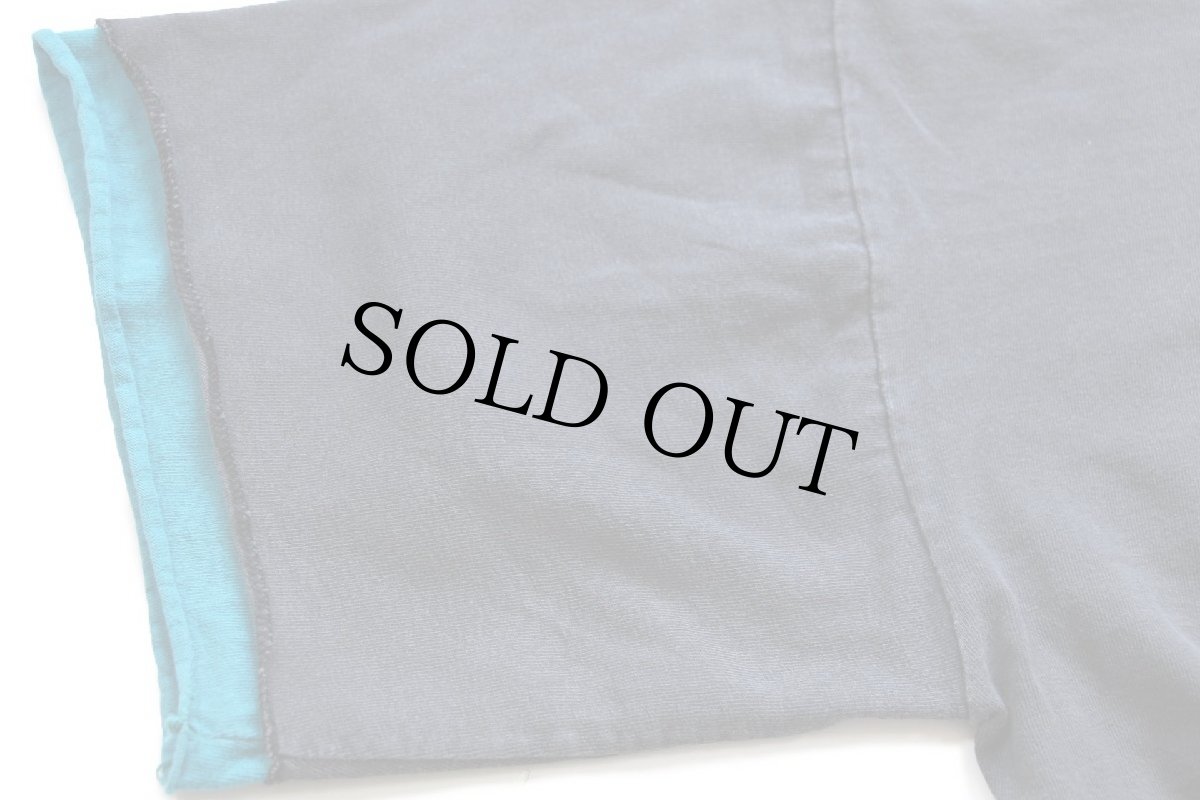 画像7: 90s USA製 SALEM NFL MIAMI DOLPHINS レイヤードネック&スリーブ コットンTシャツ 黒 フェード XL (7)