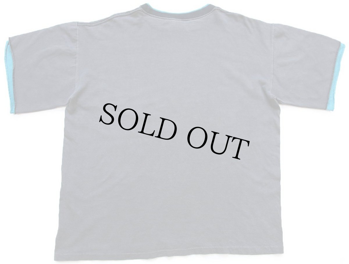 画像3: 90s USA製 SALEM NFL MIAMI DOLPHINS レイヤードネック&スリーブ コットンTシャツ 黒 フェード XL (3)