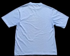 画像3: 80s NFL DETROIT LIONS アメフト 染み込みプリント Tシャツ 水色 L (3)